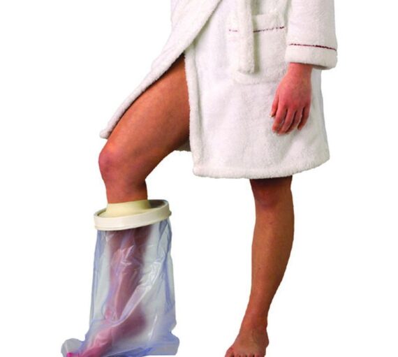 Protecteur platre demi jambe enfant 45 cm