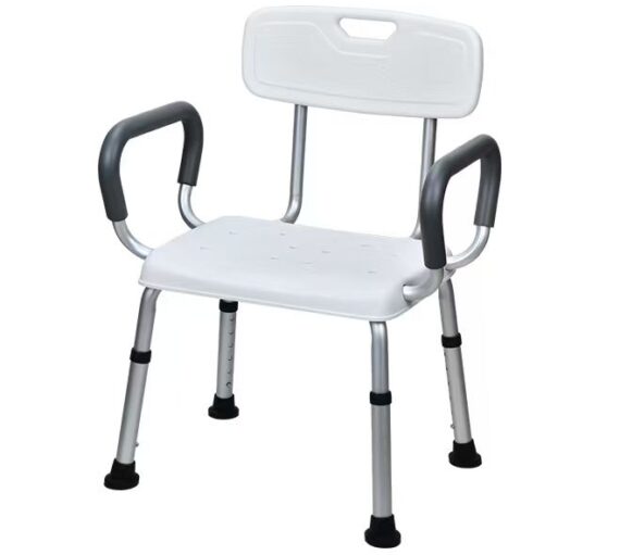 KDB796A – Bath bench with back & armrests