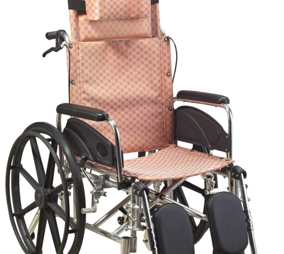 ALK954LBGC - 46 – Reclining Wheelchair Aluminum